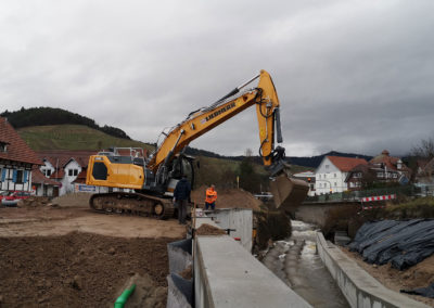 Hochwasserschutzkonzept Bühlot – Gewässerausbau Bereich Dorfplatz in Bühl-Altschweier